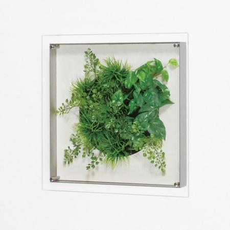 【直送】【人工観葉植物】ベルク/アートグリーン シルバー/GR3437 ※返品・代引・キャンセル不可・個人宅配送不可