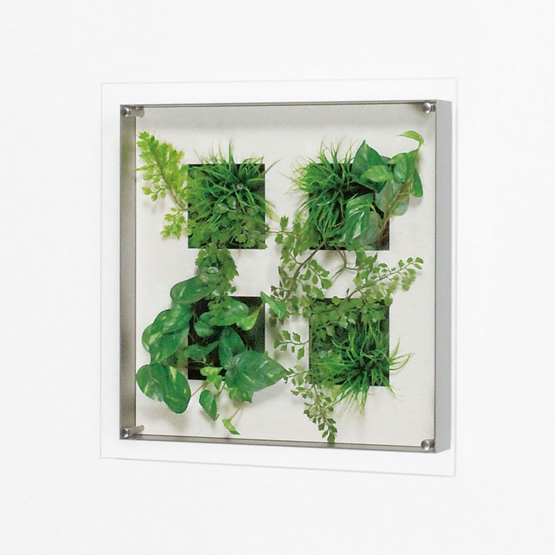 【直送】【人工観葉植物】ベルク/アートグリーン シルバー/GR3439 ※返品・代引・キャンセル不可・個人宅配送不可