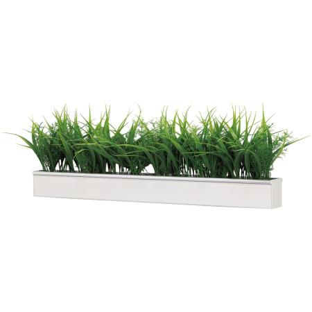 【直送】【人工観葉植物】ベルク/ウォールポット 白/GR4042 ※返品・代引・キャンセル不可・個人宅配送不可