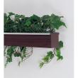 【直送】【人工観葉植物】ベルク/ウォールポット 白/GR4042 ※返品・代引・キャンセル不可・個人宅配送不可