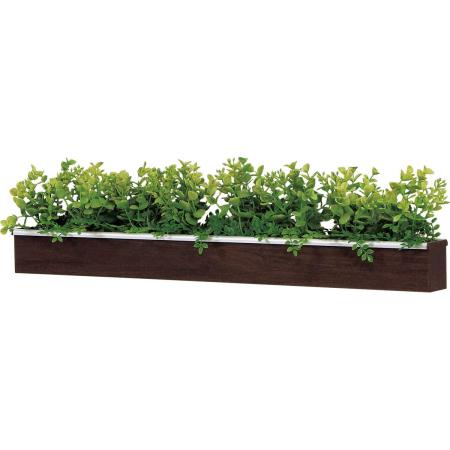 【直送】【人工観葉植物】ベルク/ウォールポット セピア/GR4044 ※返品・代引・キャンセル不可・個人宅配送不可