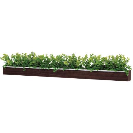 【直送】【人工観葉植物】ベルク/ウォールポット セピア/GR4045 ※返品・代引・キャンセル不可・個人宅配送不可