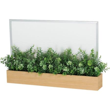 【直送】【人工観葉植物】ベルク/卓上ポット ナチュラル/GR4233 ※返品・代引・キャンセル不可・個人宅配送不可