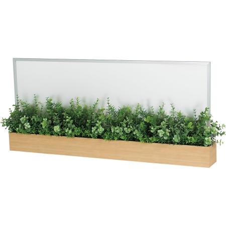 【直送】【人工観葉植物】ベルク/卓上ポット ナチュラル/GR4234 ※返品・代引・キャンセル不可・個人宅配送不可