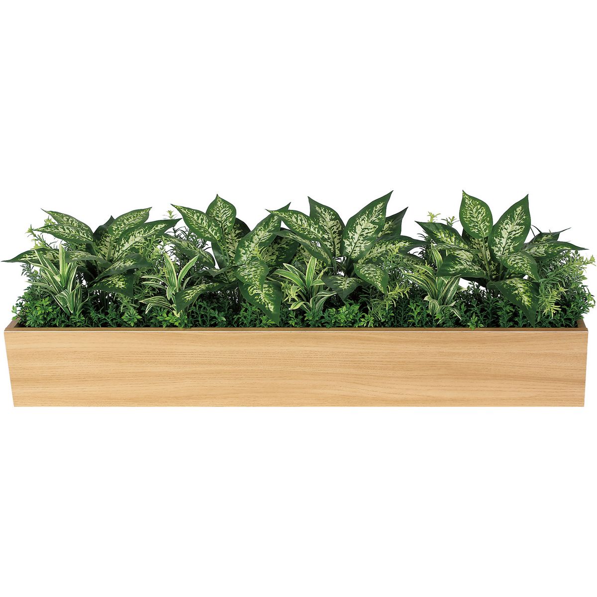 【直送】【人工観葉植物】ベルク/卓上ポット ナチュラル/GR4310 ※返品・代引・キャンセル不可・個人宅配送不可