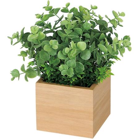 特価◎【直送】【人工観葉植物】ベルク/卓上ポット ナチュラル/GR4380 ※返品・代引・キャンセル不可・個人宅配送不可