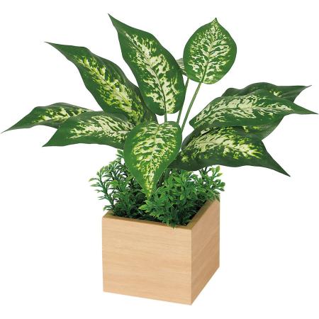 特価◎【直送】【人工観葉植物】ベルク/卓上ポット ナチュラル/GR4382 ※返品・代引・キャンセル不可・個人宅配送不可