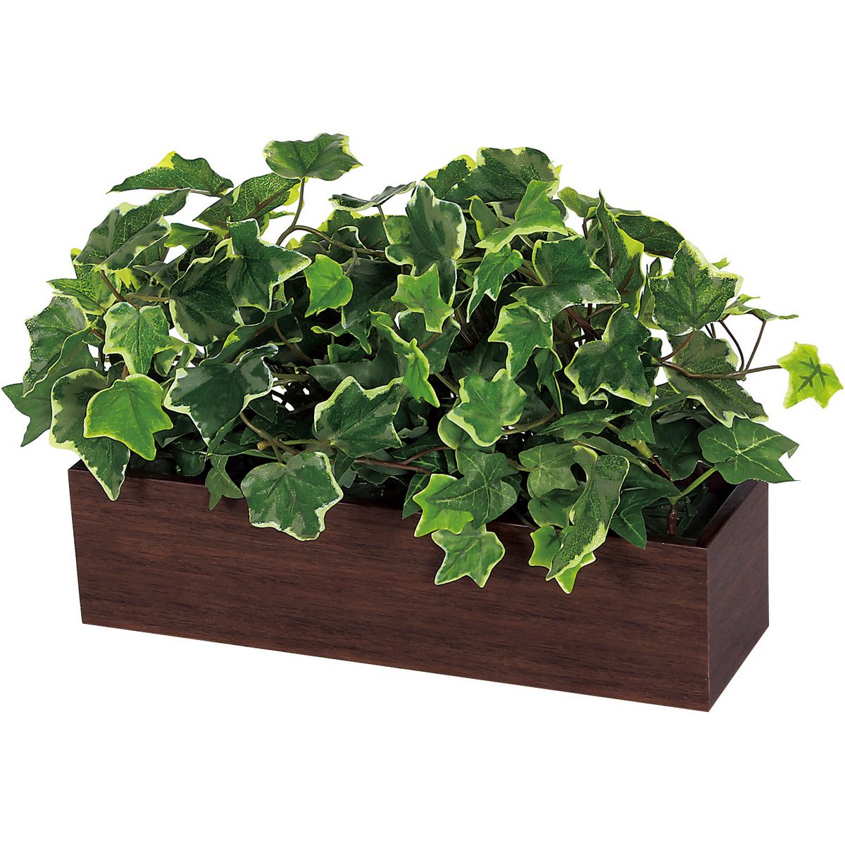 【直送】【人工観葉植物】ベルク/卓上ポット セピア/GR4394 ※返品・代引・キャンセル不可・個人宅配送不可