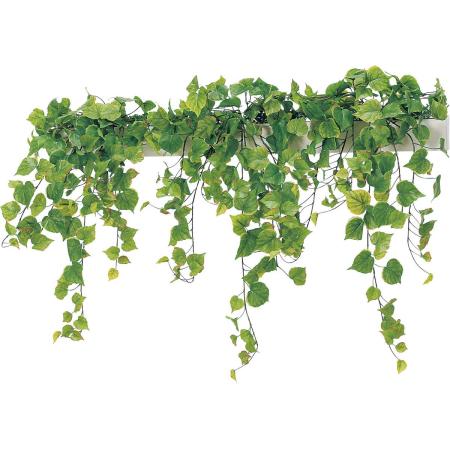 【直送】【人工観葉植物】ベルク/パーテーションポット 白/GR4425 ※返品・代引・キャンセル不可・個人宅配送不可