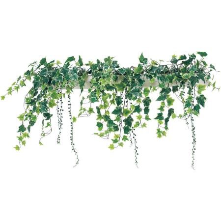 【直送】【人工観葉植物】ベルク/パーテーションポット 白/GR4428 ※返品・代引・キャンセル不可・個人宅配送不可