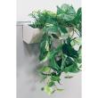 【直送】【人工観葉植物】ベルク/パーテーションポット 白/GR4429 ※返品・代引・キャンセル不可・個人宅配送不可