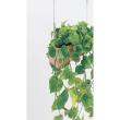 【直送】【人工観葉植物】ベルク/吊り下げポット ナチュラル/GR4457 ※返品・代引・キャンセル不可・個人宅配送不可