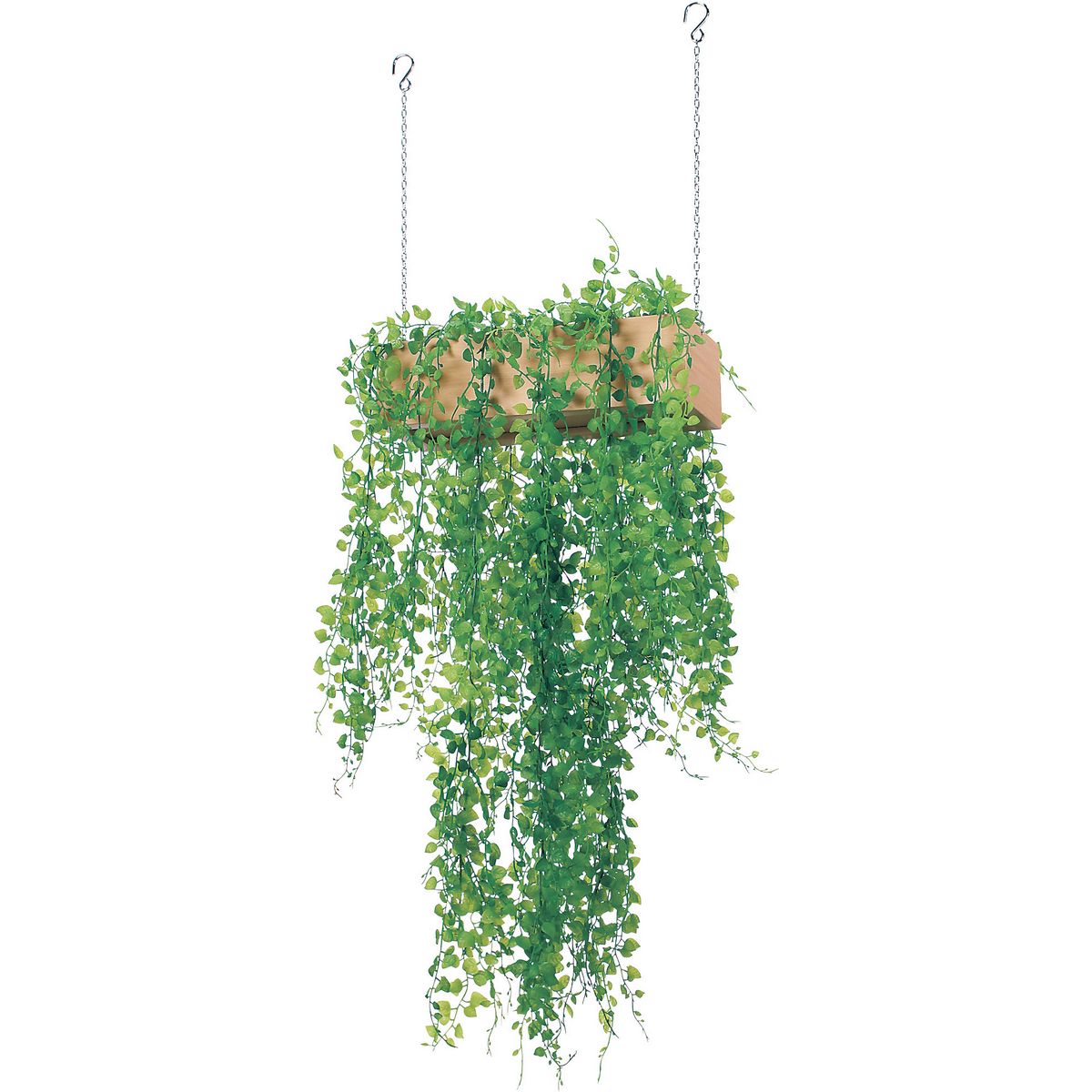 【直送】【人工観葉植物】ベルク/吊り下げポット ナチュラル/GR4458 ※返品・代引・キャンセル不可・個人宅配送不可