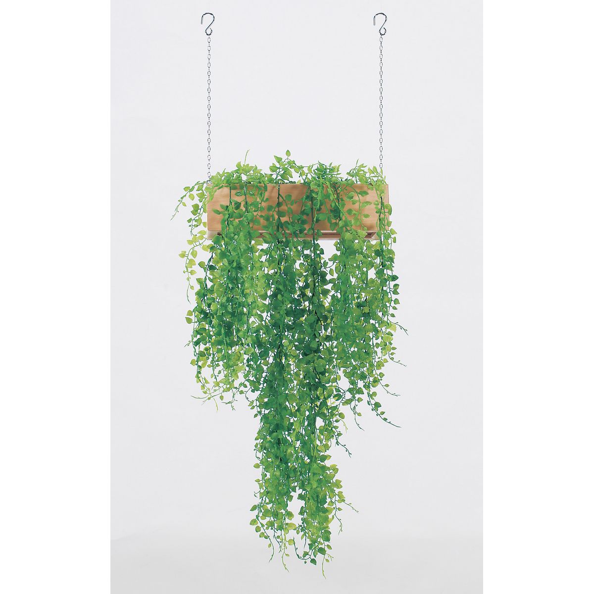 【直送】【人工観葉植物】ベルク/吊り下げポット ナチュラル/GR4458 ※返品・代引・キャンセル不可・個人宅配送不可