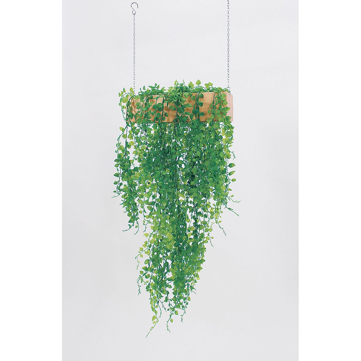 【直送】【人工観葉植物】ベルク/吊り下げポット ナチュラル/GR4458 ※返品・代引・キャンセル不可・個人宅配送不可