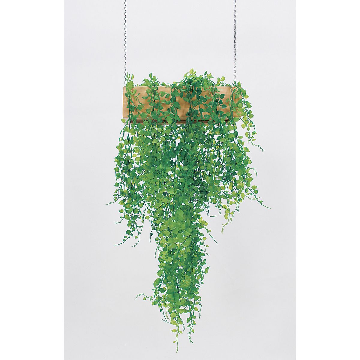 【直送】【人工観葉植物】ベルク/吊り下げポット ナチュラル/GR4458 ※返品・代引・キャンセル不可・個人宅配送不可