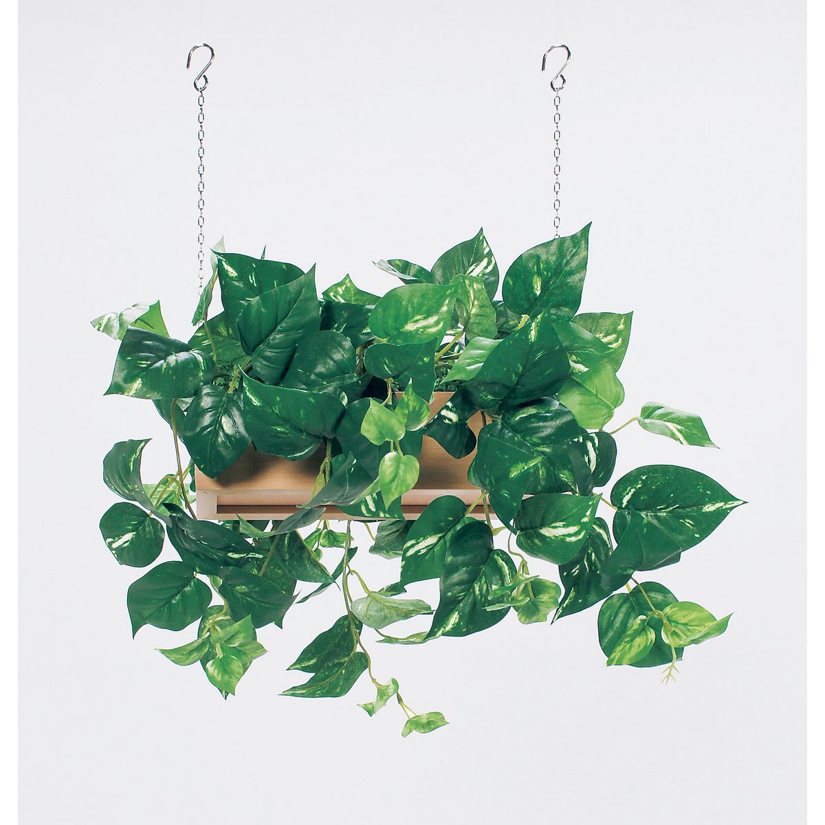 【直送】【人工観葉植物】ベルク/吊り下げポット ナチュラル/GR4459 ※返品・代引・キャンセル不可・個人宅配送不可
