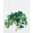 【直送】【人工観葉植物】ベルク/吊り下げポット ナチュラル/GR4459 ※返品・代引・キャンセル不可・個人宅配送不可