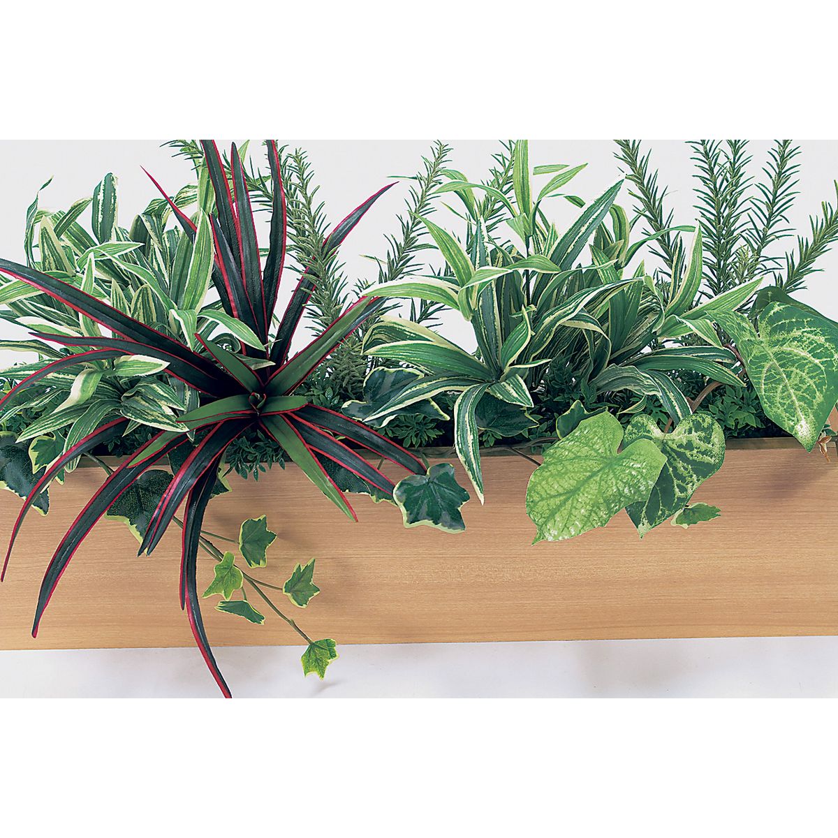 【直送】【人工観葉植物】ベルク/卓上ポット ナチュラル/GR4462 ※返品・代引・キャンセル不可・個人宅配送不可