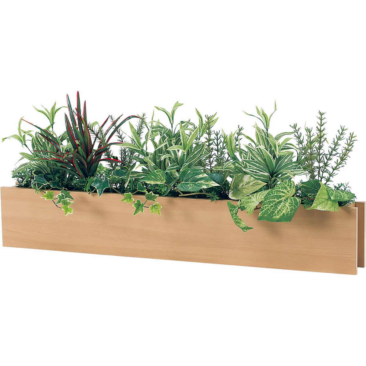 特価◎【直送】【人工観葉植物】ベルク/卓上ポット ナチュラル/GR4463 ※返品・代引・キャンセル不可・個人宅配送不可