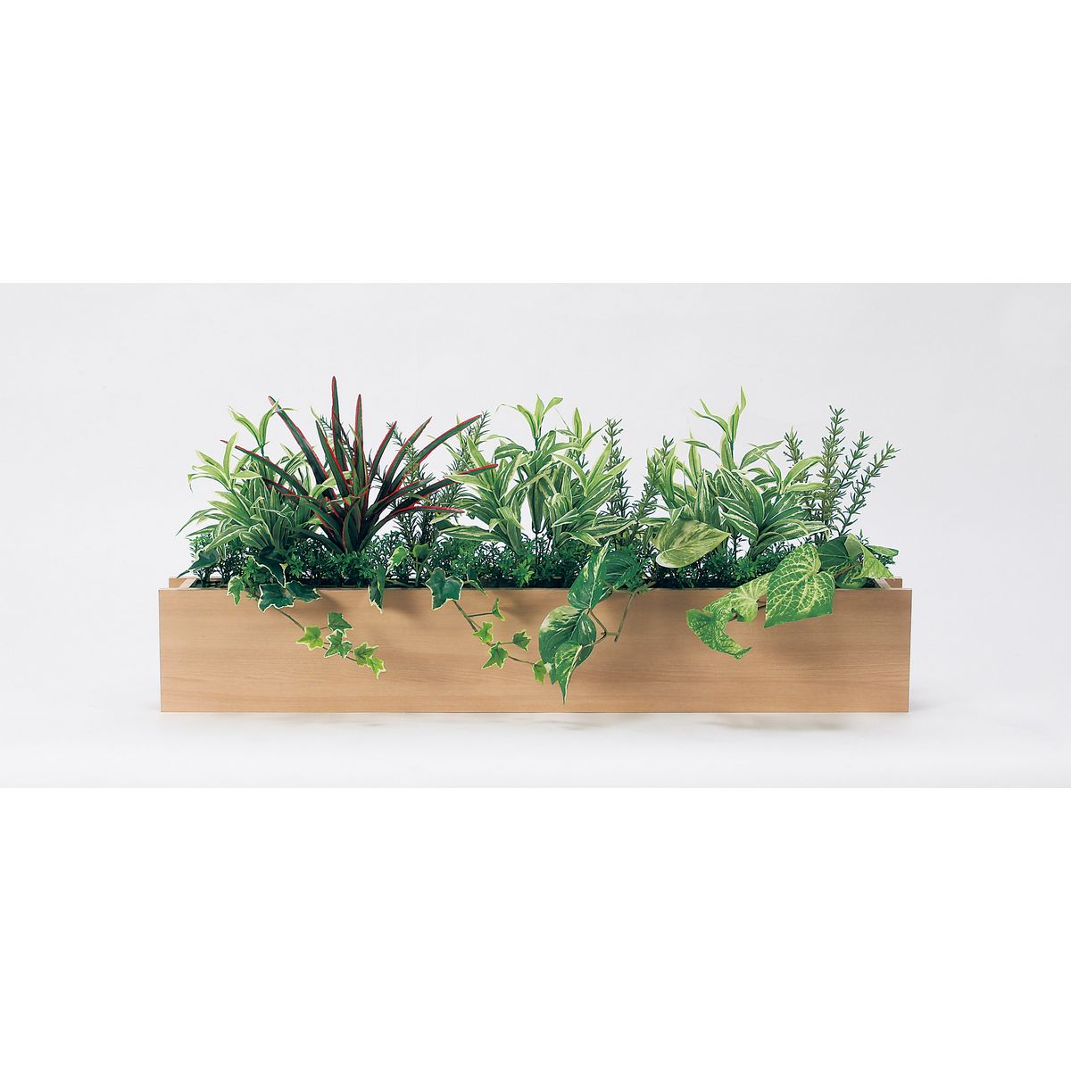 特価◎【直送】【人工観葉植物】ベルク/卓上ポット ナチュラル/GR4463 ※返品・代引・キャンセル不可・個人宅配送不可