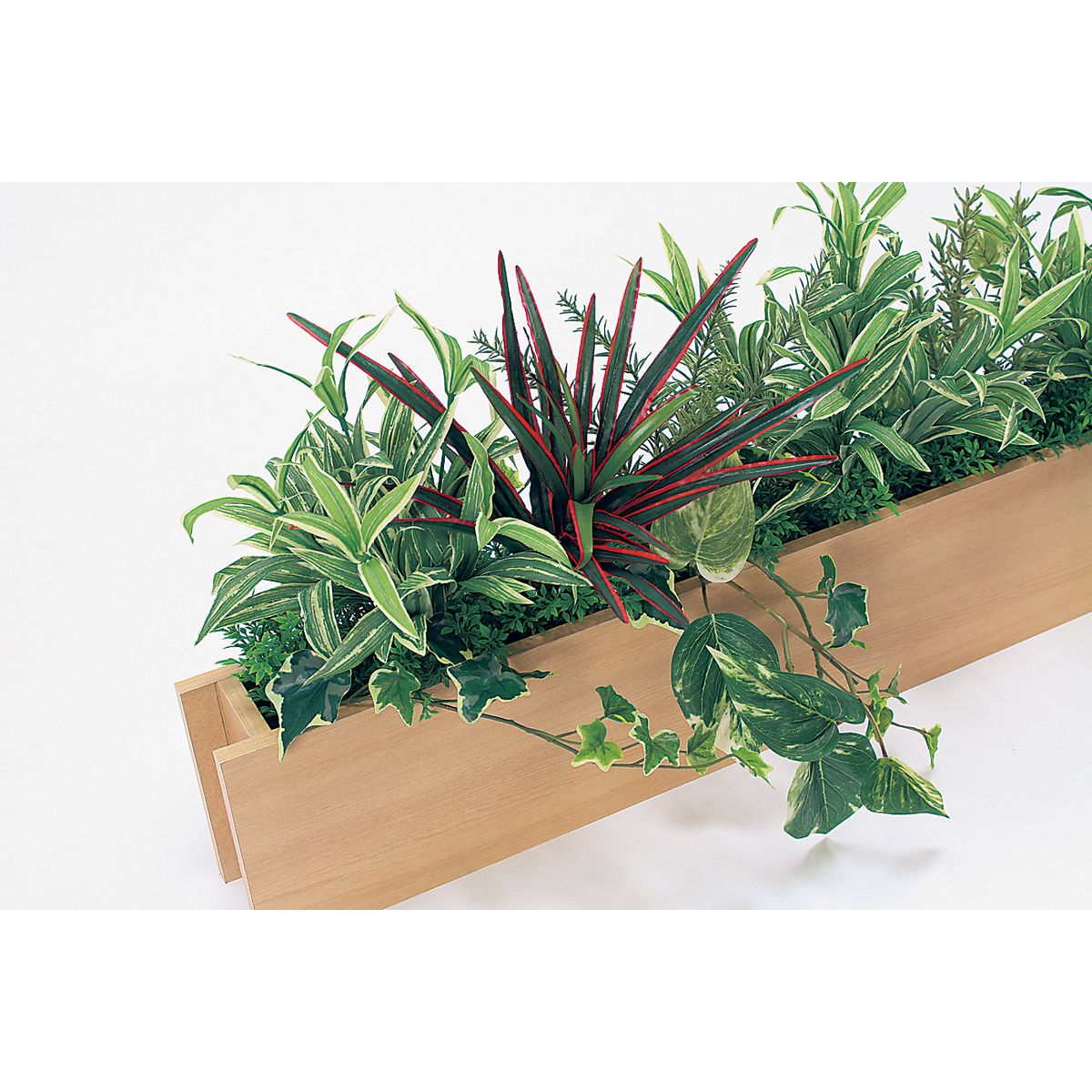 特価◎【直送】【人工観葉植物】ベルク/卓上ポット ナチュラル/GR4463 ※返品・代引・キャンセル不可・個人宅配送不可