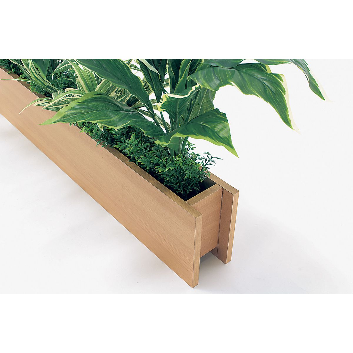 【直送】【人工観葉植物】ベルク/卓上ポット ナチュラル/GR4465 ※返品・代引・キャンセル不可・個人宅配送不可
