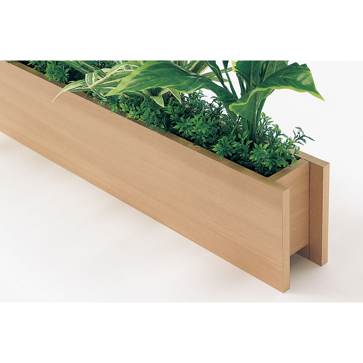 【直送】【人工観葉植物】ベルク/卓上ポット ナチュラル/GR4465 ※返品・代引・キャンセル不可・個人宅配送不可