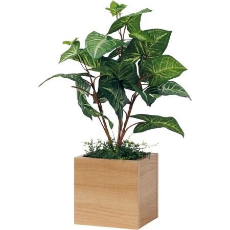 【直送】【人工観葉植物】ベルク/卓上ポット ナチュラル/GR4479 ※返品・代引・キャンセル不可・個人宅配送不可