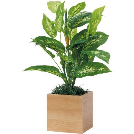 【直送】【人工観葉植物】ベルク/卓上ポット ナチュラル/GR4483 ※返品・代引・キャンセル不可・個人宅配送不可