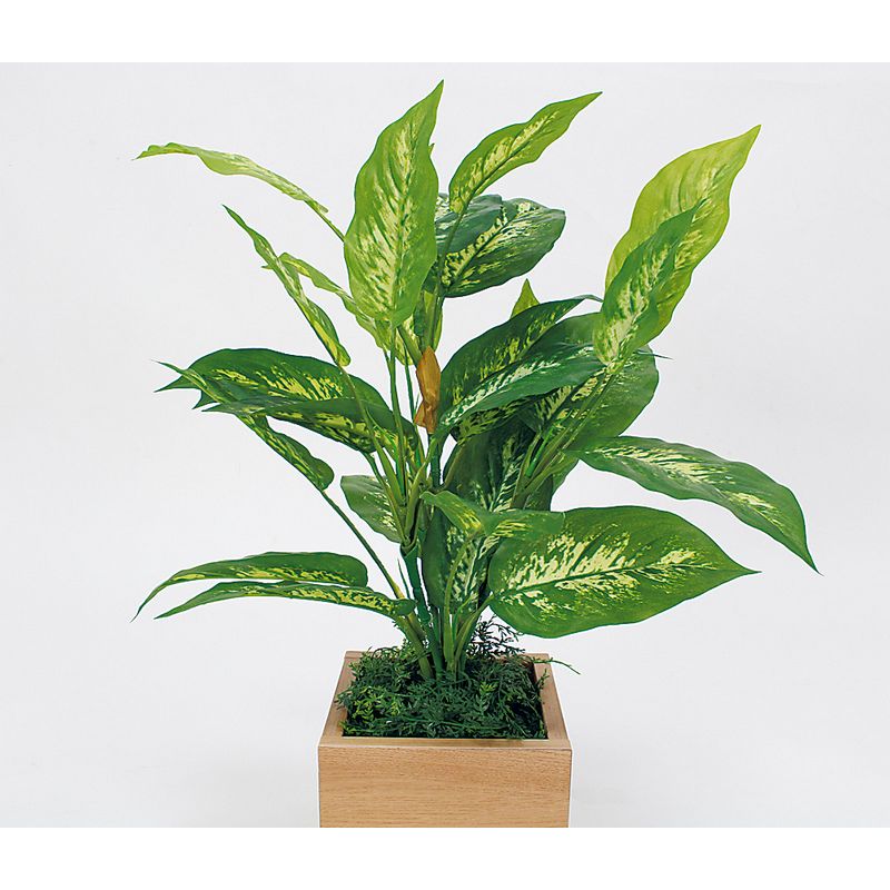【直送】【人工観葉植物】ベルク/卓上ポット ナチュラル/GR4483 ※返品・代引・キャンセル不可・個人宅配送不可