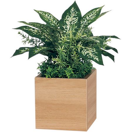 特価◎【直送】【人工観葉植物】ベルク/卓上ポット ナチュラル/GR4484 ※返品・代引・キャンセル不可・個人宅配送不可