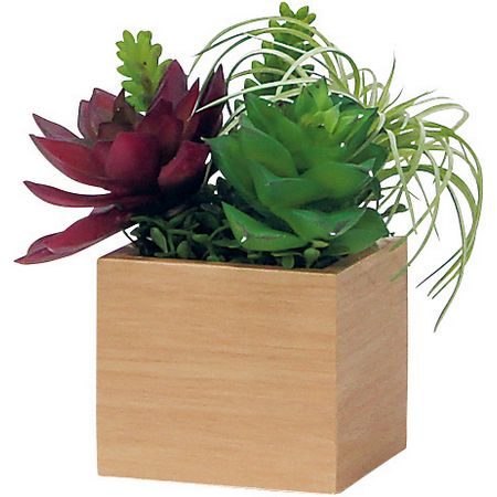 特価◎【直送】【人工観葉植物】ベルク/卓上ポット ナチュラル/GR4487 ※返品・代引・キャンセル不可・個人宅配送不可