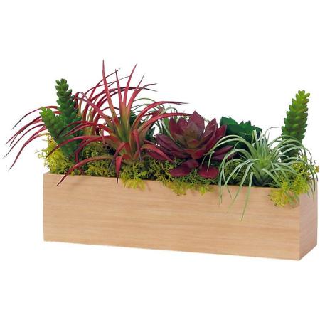 特価◎【直送】【人工観葉植物】ベルク/卓上ポット ナチュラル/GR4488 ※返品・代引・キャンセル不可・個人宅配送不可
