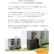 特価◎【直送】住まいスタイル/縦格子モダン室外機カバー 幅102.5 「MODACO(モダコ)」 ダークブラウン