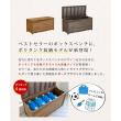 特価◎【直送】住まいスタイル/天然木製ボックスベンチL 幅106 ダークブラウン/BB-T106DBR