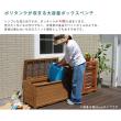 特価◎【直送】住まいスタイル/天然木製ボックスベンチL 幅106 ライトブラウン/BB-T106LBR