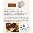 特価◎【直送】住まいスタイル/天然木製ボックスベンチ コンパクト 幅90 ライトブラウン/BB-W90BR