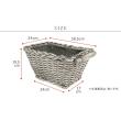 特価◎【直送】住まいスタイル/マグネシウムプランター Old Basket(オールドバスケット) ホワイト/BSPL-400WHT