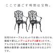 特価◎【直送】住まいスタイル/アルミ製アームチェア 2脚セット 「トルペ」 マットブラック/BKS-C5289-2P-BLK