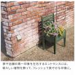 特価◎【直送】住まいスタイル/天然木製チェア型プランタースタンド 幅40cm ブルー/CP40BLU