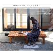 特価◎【直送】住まいスタイル/ユニット縁台ベンチ hiyori ステップセット(幅174・奥行88) ダークブラウン