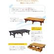 特価◎【直送】住まいスタイル/デッキ縁台180×90 3点セット ライトブラウン/DE-18090-3PSET-LBR