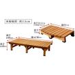 特価◎【直送】住まいスタイル/デッキ縁台 180×90 ステップセット ライトブラウン/DE-18090STP-LBR