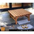特価◎【直送】住まいスタイル/ユニット縁台ベンチ hiyori(ひより) 87×88 ライトブラウン/DE-8788LBR