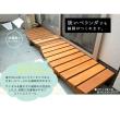 特価◎【直送】住まいスタイル/デッキ縁台ステップ90 ダークブラウン/DES-90DBR