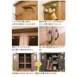 特価◎【直送】住まいスタイル/カントリー小屋 大 ライトブラウン/DNS-0177LBR