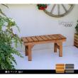 特価◎【直送】住まいスタイル/縁台ベンチ87 hiyori(ひより) ライトブラウン/EB-870LBR