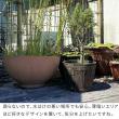 特価◎【直送】住まいスタイル/FRP製バレル型プランター 大(直径30cm) ダークブラウン/EBP-30DBR