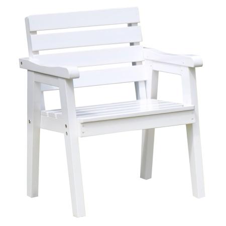 特価◎【直送】住まいスタイル/天然木製チェア 幅60 「Elan」(エラン) ホワイト/EL-60WHT